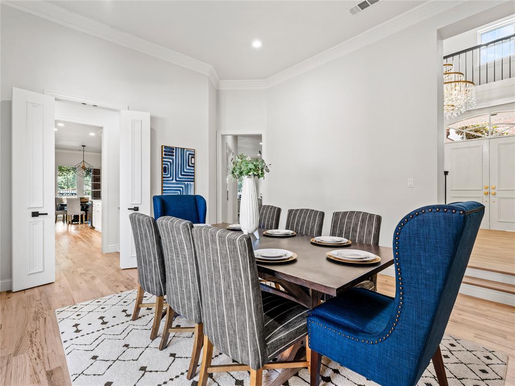 5120 Briar Tree Drive Dallas, TX 75248 - Photo 12 of 40 a view of a dining room with furniture
