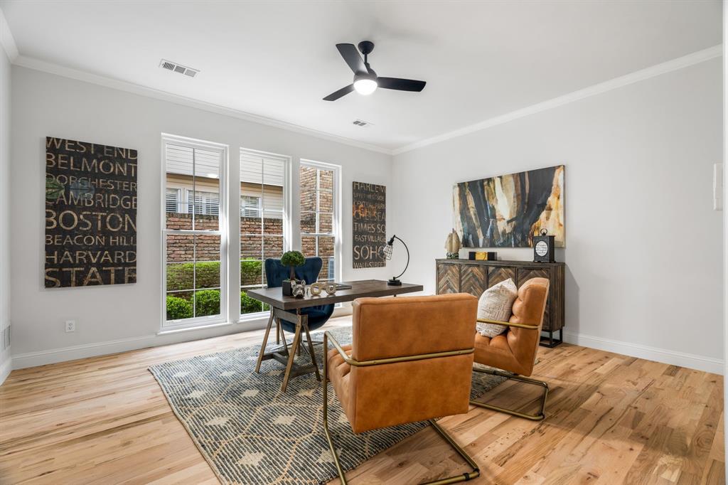 5120 Briar Tree Drive Dallas, TX 75248 - Photo 13 of 40 a work room with furniture and a window