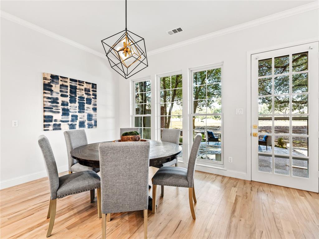 5120 Briar Tree Drive Dallas, TX 75248 - Photo 21 of 40 a view of a dining room with furniture window and outside view