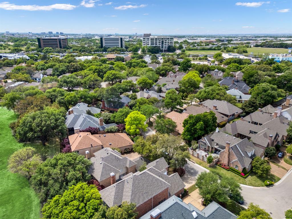 5120 Briar Tree Drive Dallas, TX 75248 - Photo 38 of 40 an aerial view of multiple house