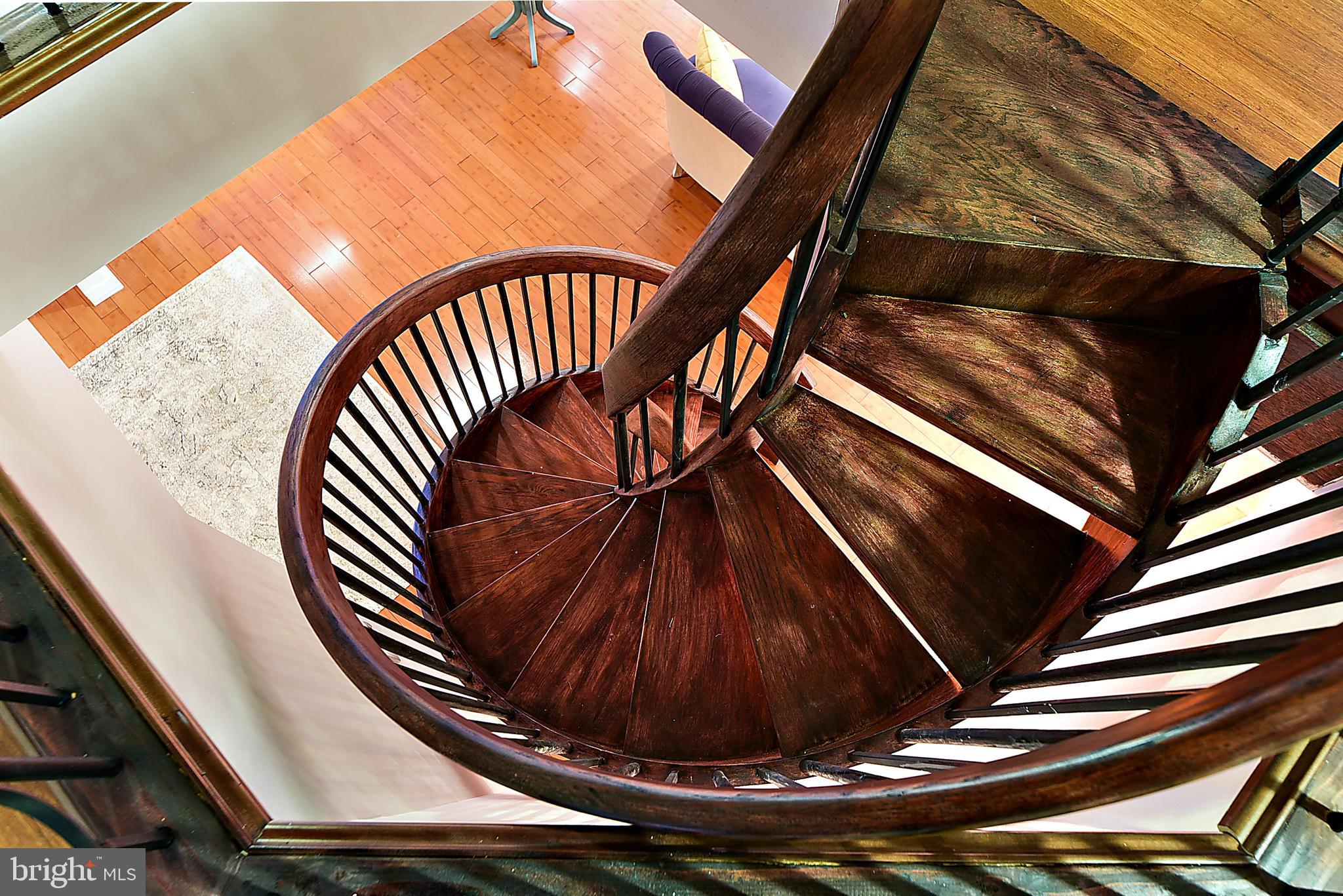 6345 South Point Road Berlin, MD 21811 - Photo 61 of 107 Wooden Oak Staircase From 2nd Fl. Master