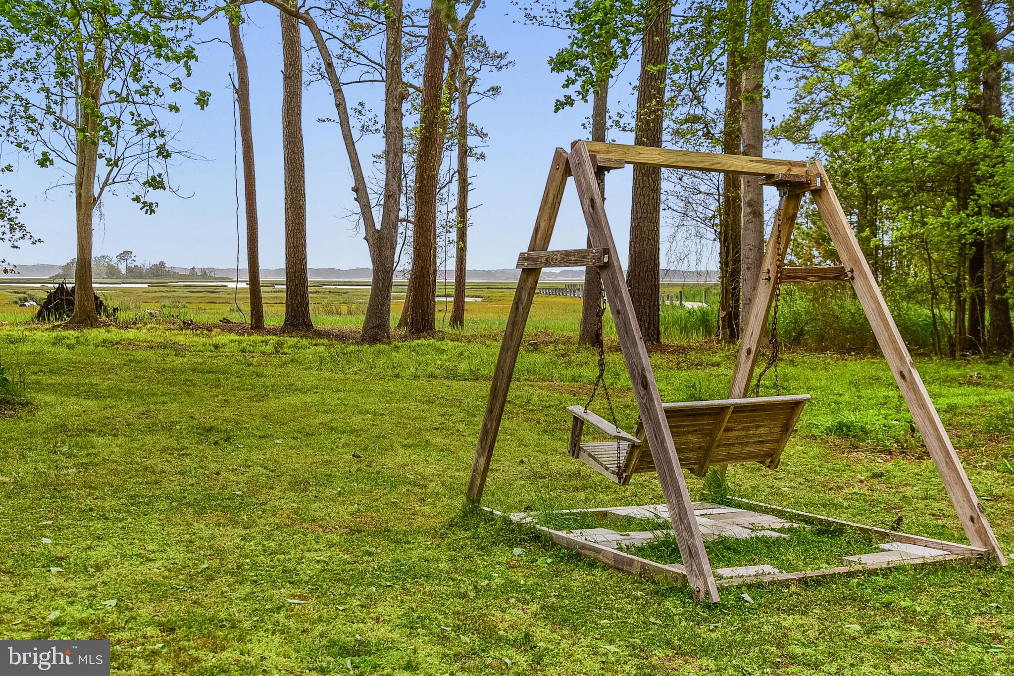 6345 South Point Road Berlin, MD 21811 - Photo 73 of 107 Rear Yard w/ Swing