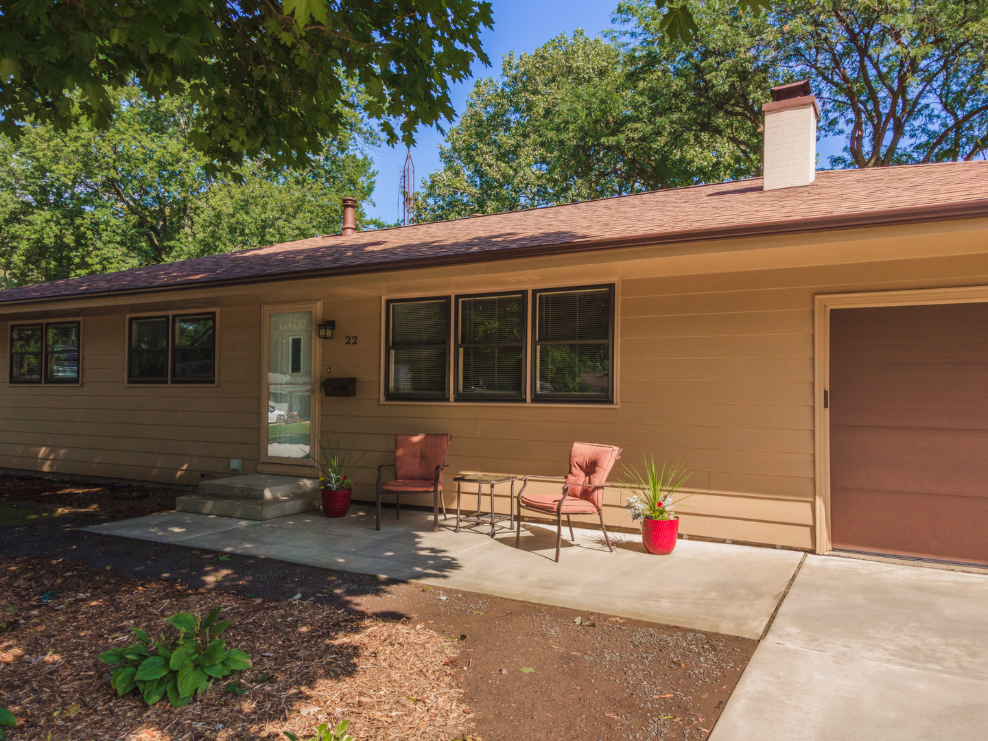22 Ardith Drive Normal, IL 61761 - Photo 11 of 51 a backyard of a house with outdoor seating