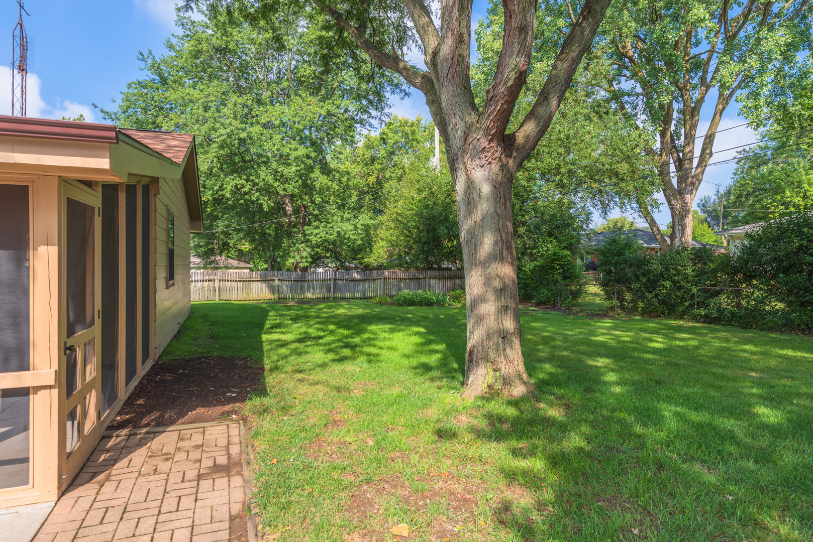 22 Ardith Drive Normal, IL 61761 - Photo 45 of 51 a view of a yard with plants and a large tree