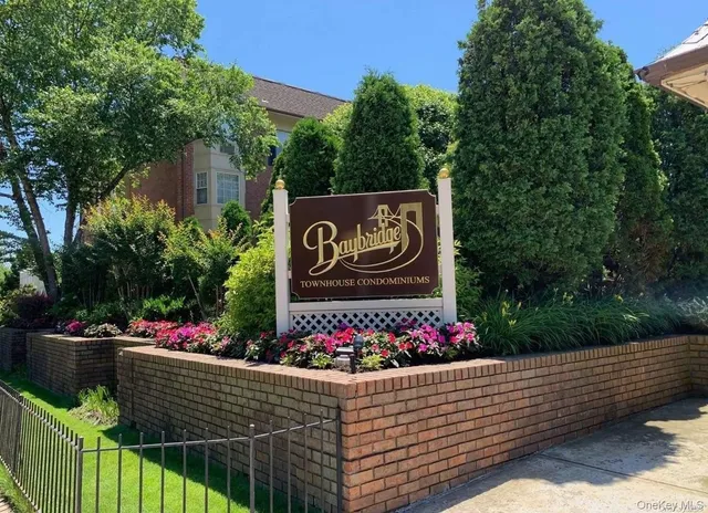 a sign on the side of a building