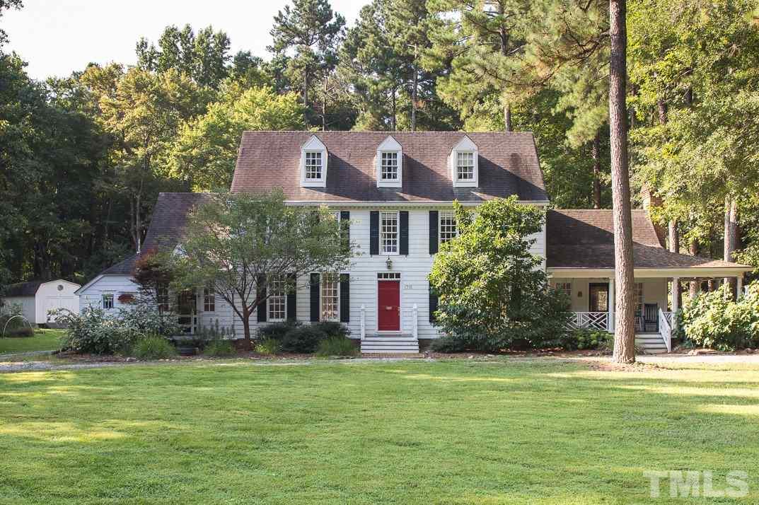 1715 Six Gables Road Durham, NC 27712 - Photo 1 of 25 Situated on a serene 0.92 acre lot with plenty of open space for gardening, play space, etc. this home is also bordered by trees on the perimeter to allow for privacy also. Neighbors are nearby in this small subdivision but not right on top of you.