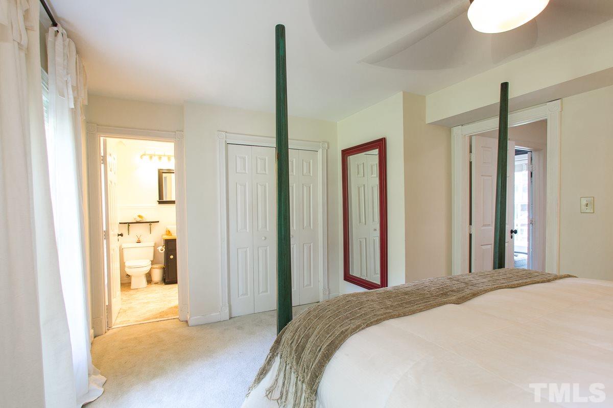 1715 Six Gables Road Durham, NC 27712 - Photo 19 of 25 This bedroom shares the Jack-n-Jill bath with bedroom #2. Great layout for easy access.