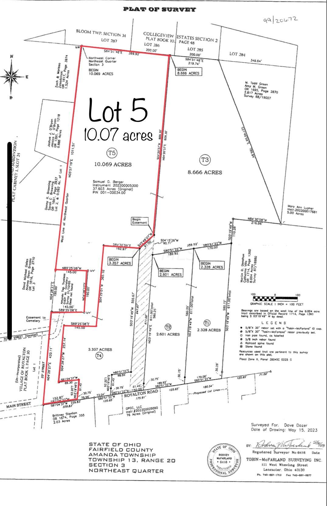 Lot 5 Royalton Road Southwest Lancaster, OH 43130 - Photo 2 of 12 10.07 Wooded Acres