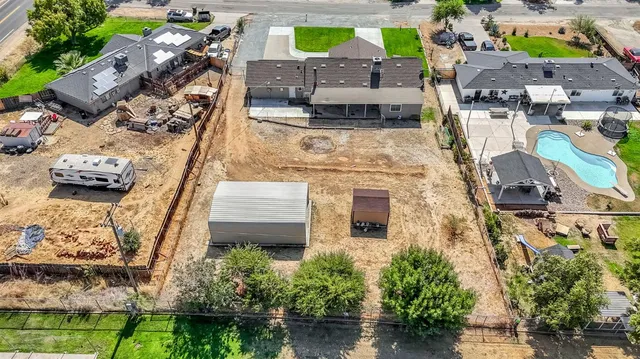 a view of a city with an ocean