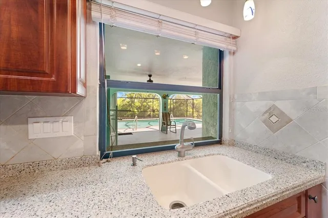 a view of a livingroom with a chandelier