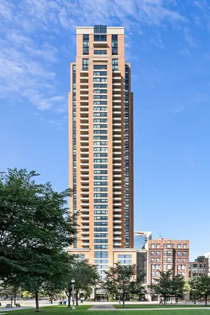 a front view of a building
