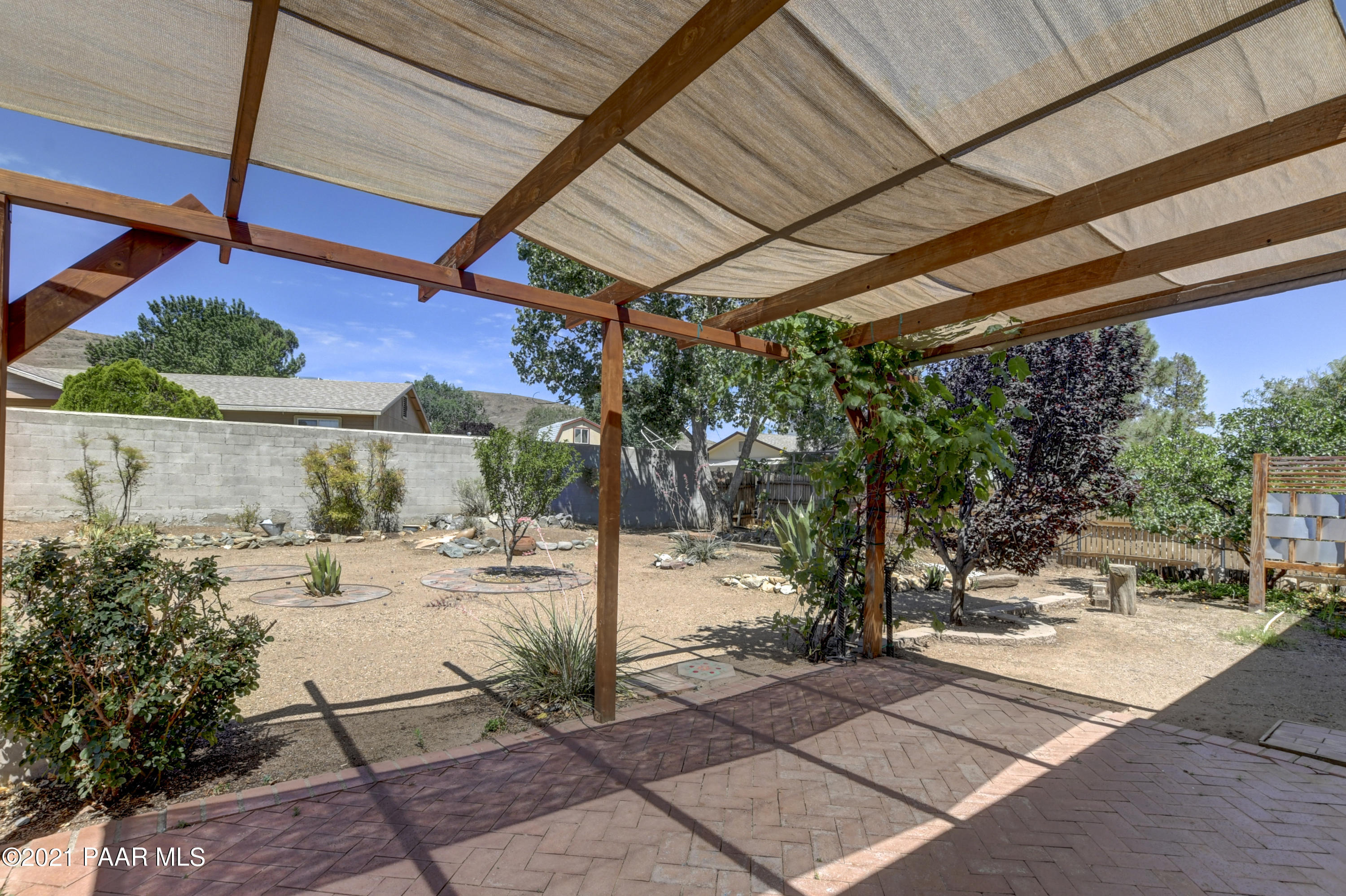 3420 North Tower Road Prescott Valley, AZ 86314 - Photo 22 of 30 022_Landscaped Backyard