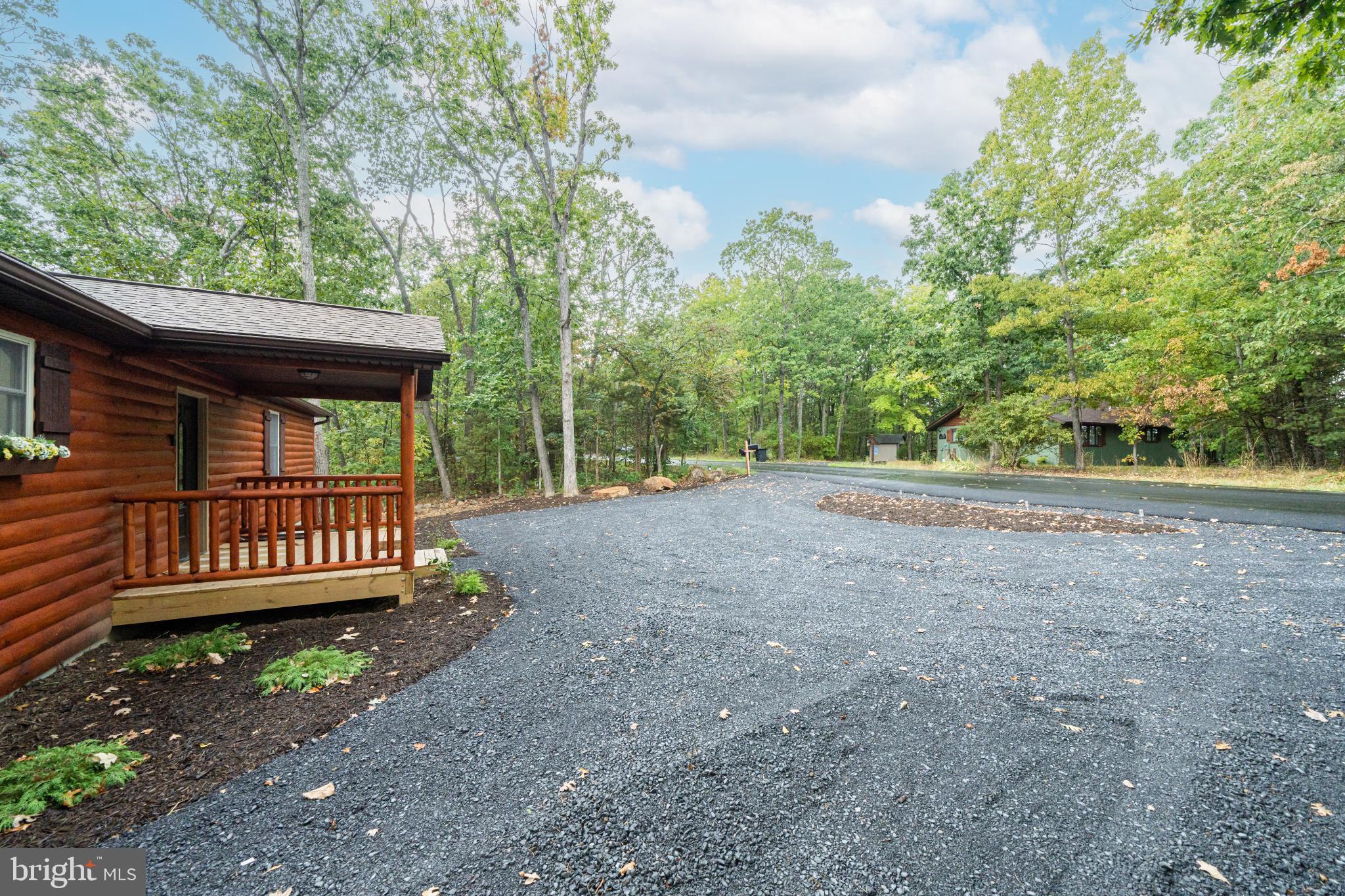 8258 Supinlick Ridge Road Basye, VA 22842 - Photo 60 of 65 Serene cabin retreat amidst lush greenery.