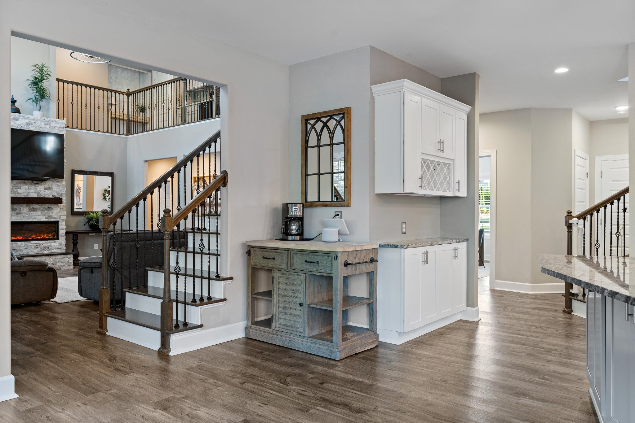 123 Chesapeake Court Lebanon, TN 37087 - Photo 17 of 62 a kitchen with stainless steel appliances cabinets and wooden floor