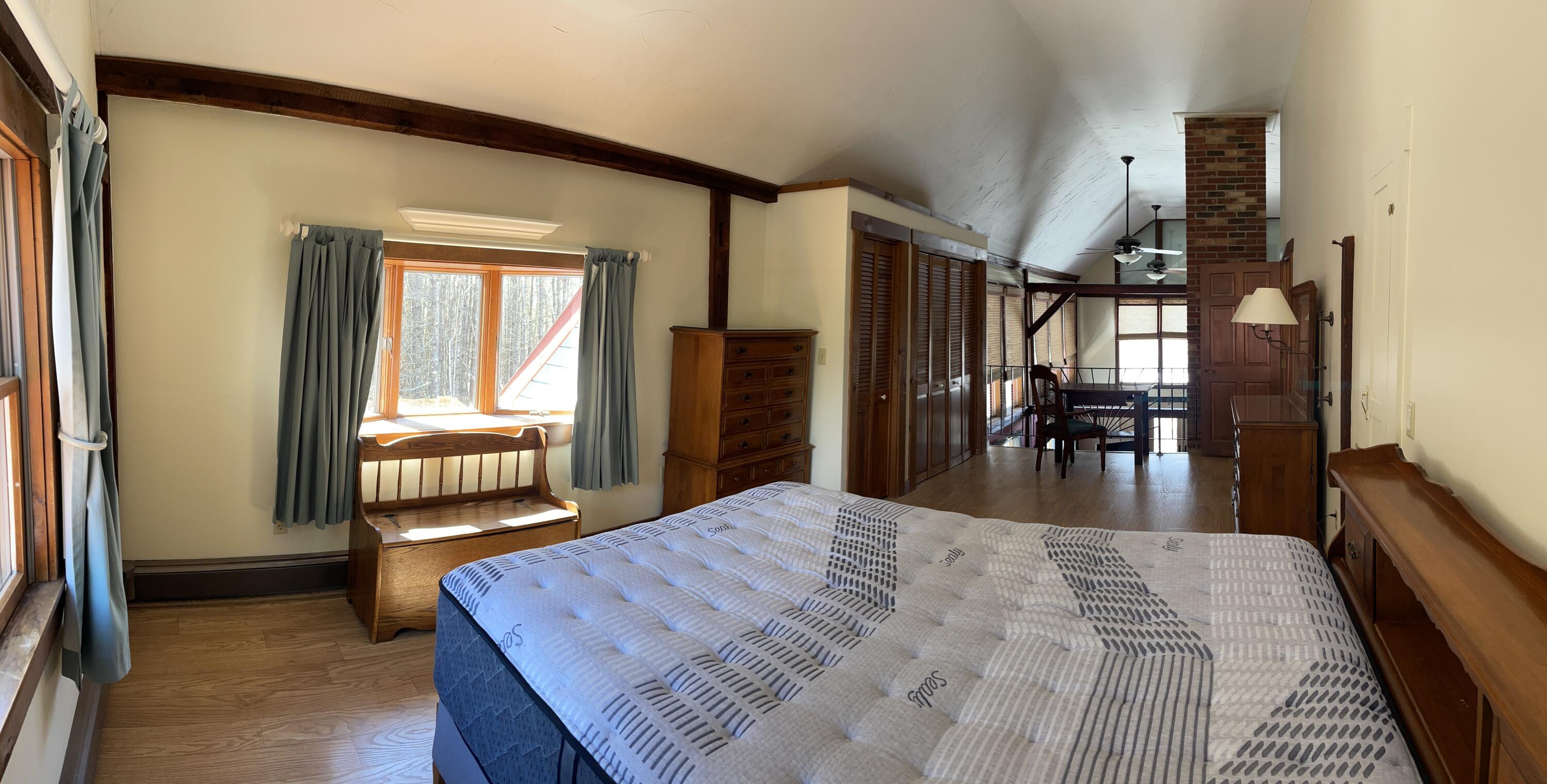 272 Sam Ingalls Road Bridgton, ME 04009 - Photo 41 of 48 Large master bedroom, open to below