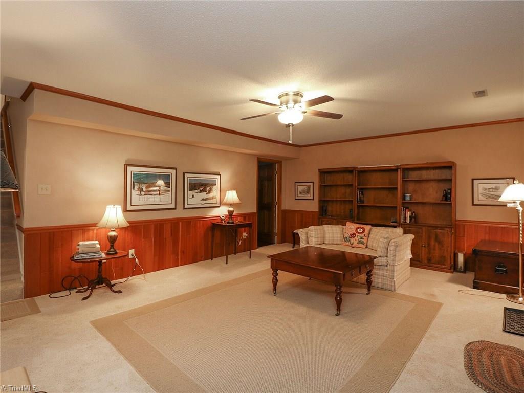 540 Lindley Road Greensboro, NC 27410 - Photo 16 of 29 Lower level den
