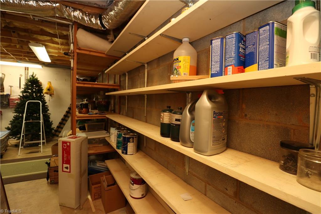 540 Lindley Road Greensboro, NC 27410 - Photo 25 of 29 Speaking of storage almost 20x19 with shelving along one wall. Access from both the laundry room and the keeping room.