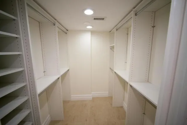 a view of hallway with stairs