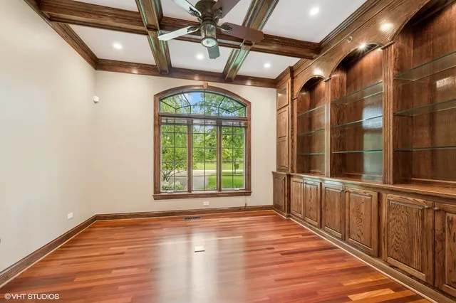 a view of an entryway with a window