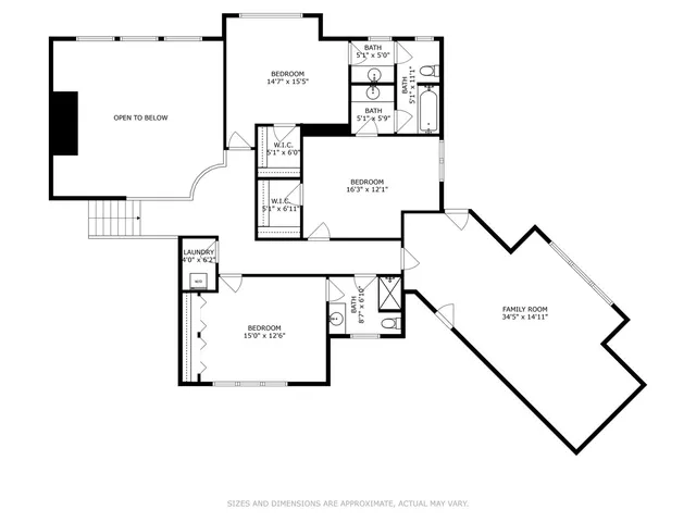 a picture of a floor plan