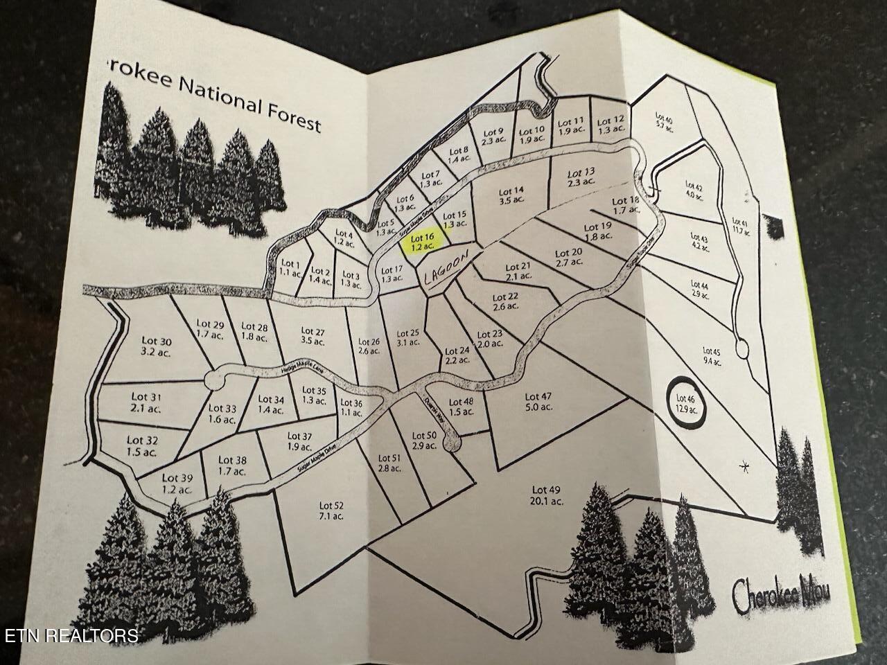 Sugar Maple Way Del Rio, TN 37727 - Photo 14 of 16 subdivision map