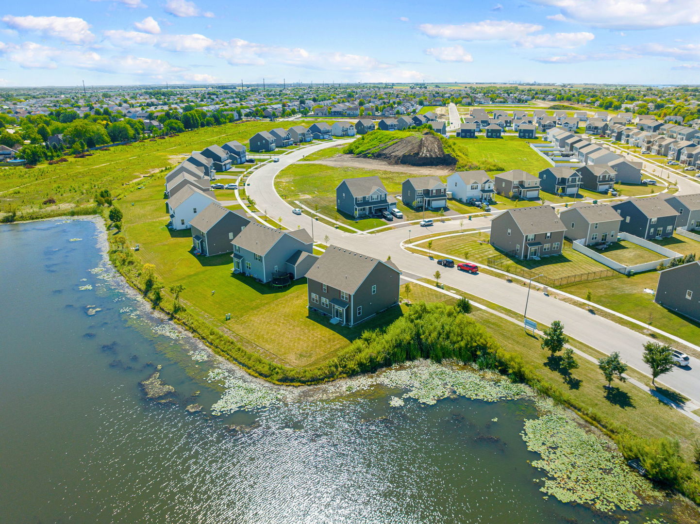 2042 Legacy Pointe Boulevard Plainfield, IL 60586 - Photo 20 of 20 an aerial view of swimming pool with outdoor space