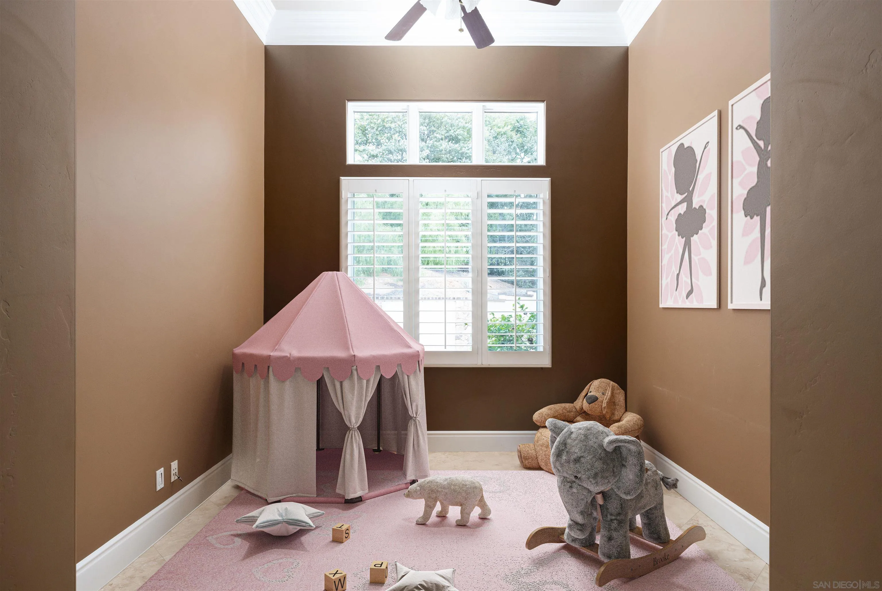 14755 High Valley Road Poway, CA 92064 - Photo 28 of 59 a room with a window and gym equipment