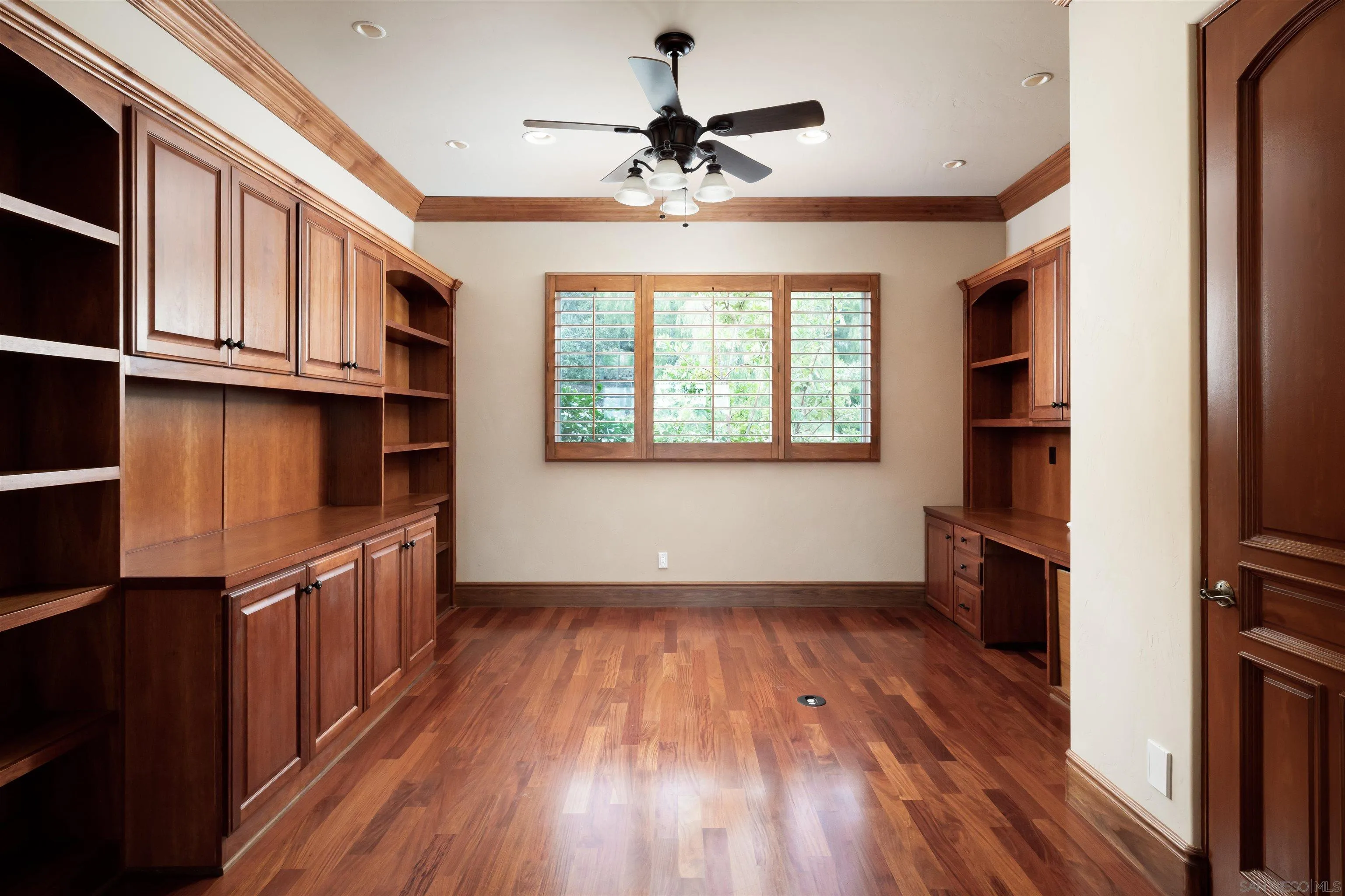 14755 High Valley Road Poway, CA 92064 - Photo 31 of 59 wooden floor in an empty room with a window and wooden floor