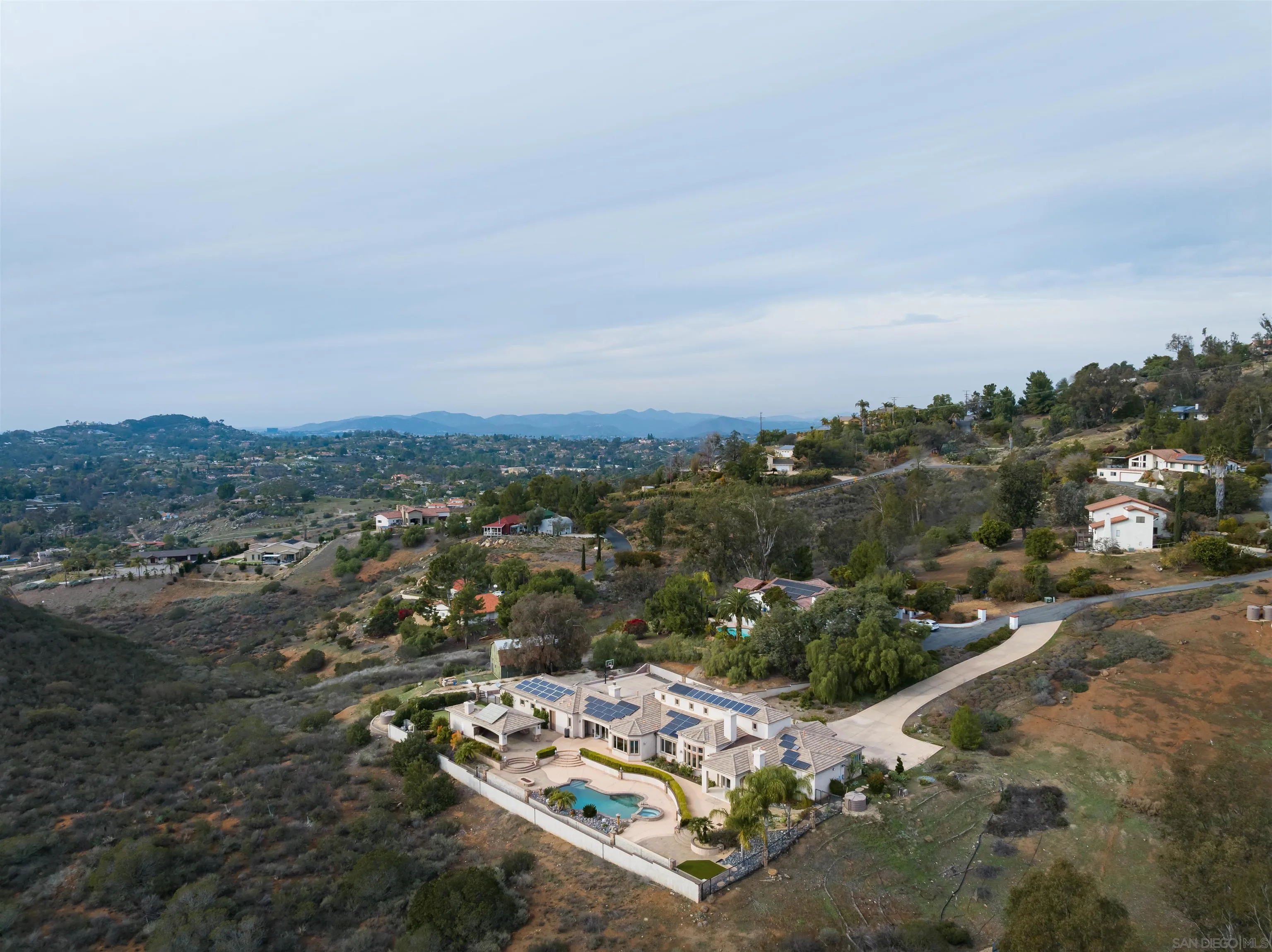 14755 High Valley Road Poway, CA 92064 - Photo 54 of 59 an aerial view of a city