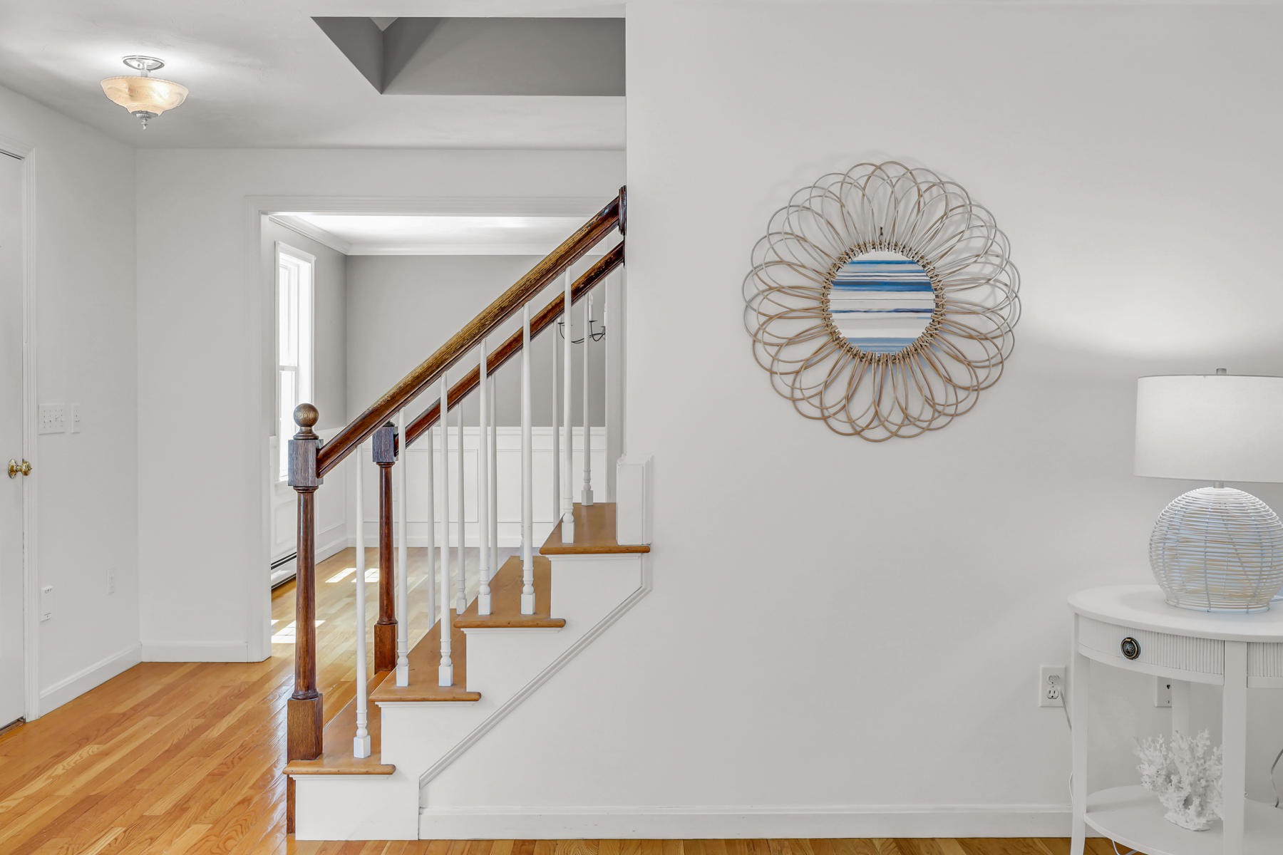 48 Beach Road Orleans, MA 02653 - Photo 24 of 45 a view of entryway with wooden floor