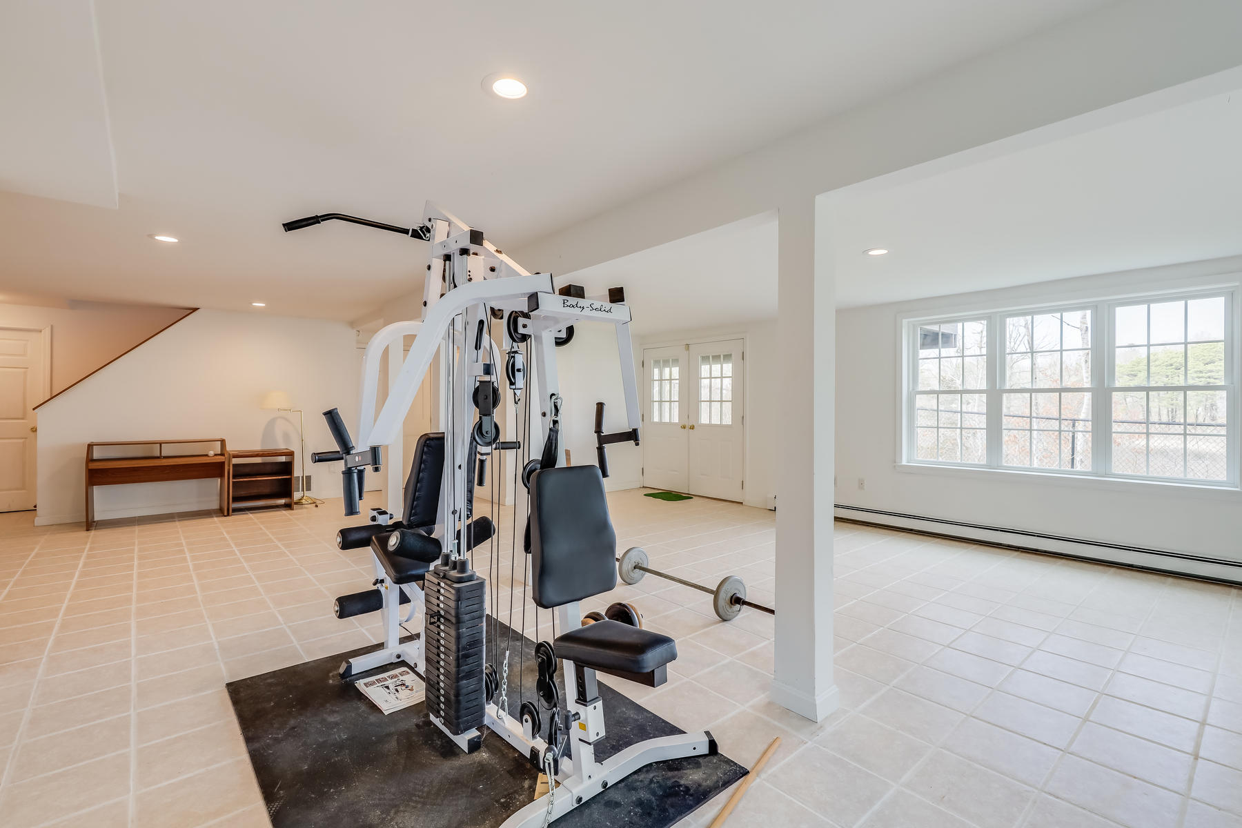 48 Beach Road Orleans, MA 02653 - Photo 32 of 45 a view of a room with gym equipment