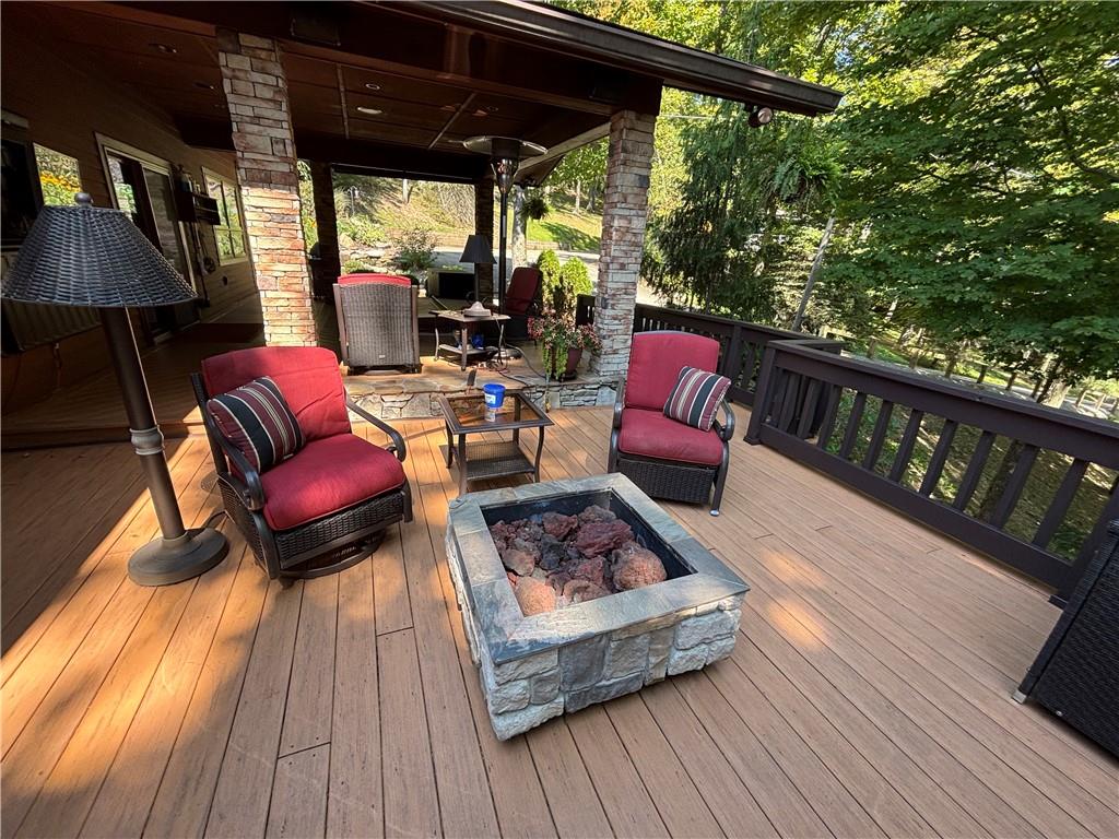 2488 County Line Road Champion, PA 15622 - Photo 36 of 50 a view of porch with seating space