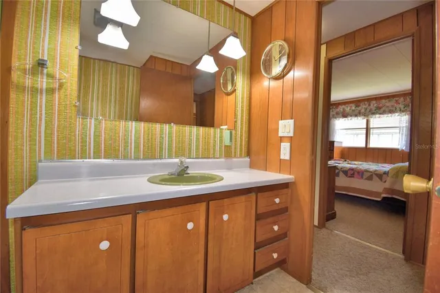 a view of a house with backyard and a tree