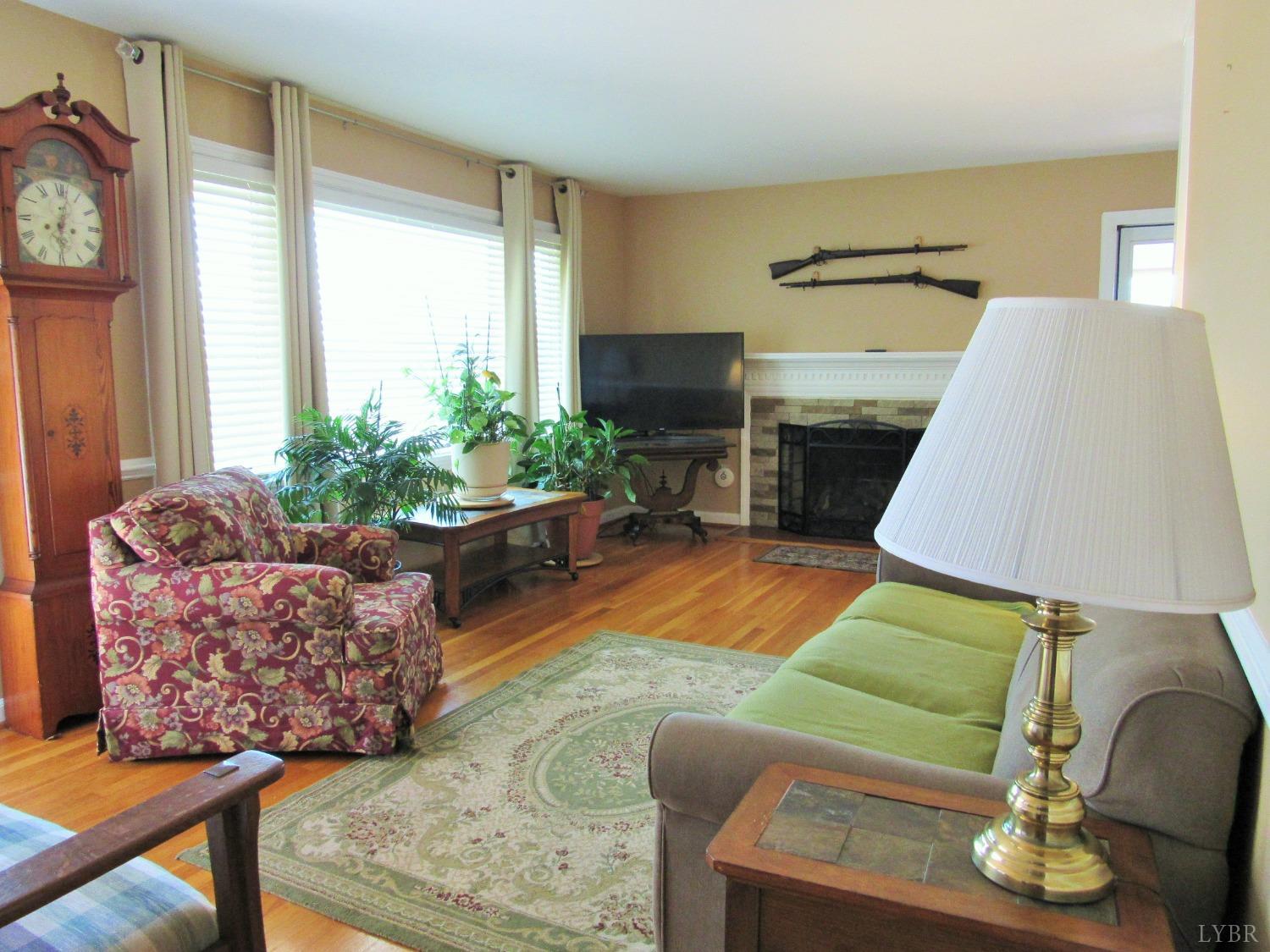 801 Gidsville Road Amherst, VA 24521 - Photo 6 of 34 a living room with furniture and a flat screen tv