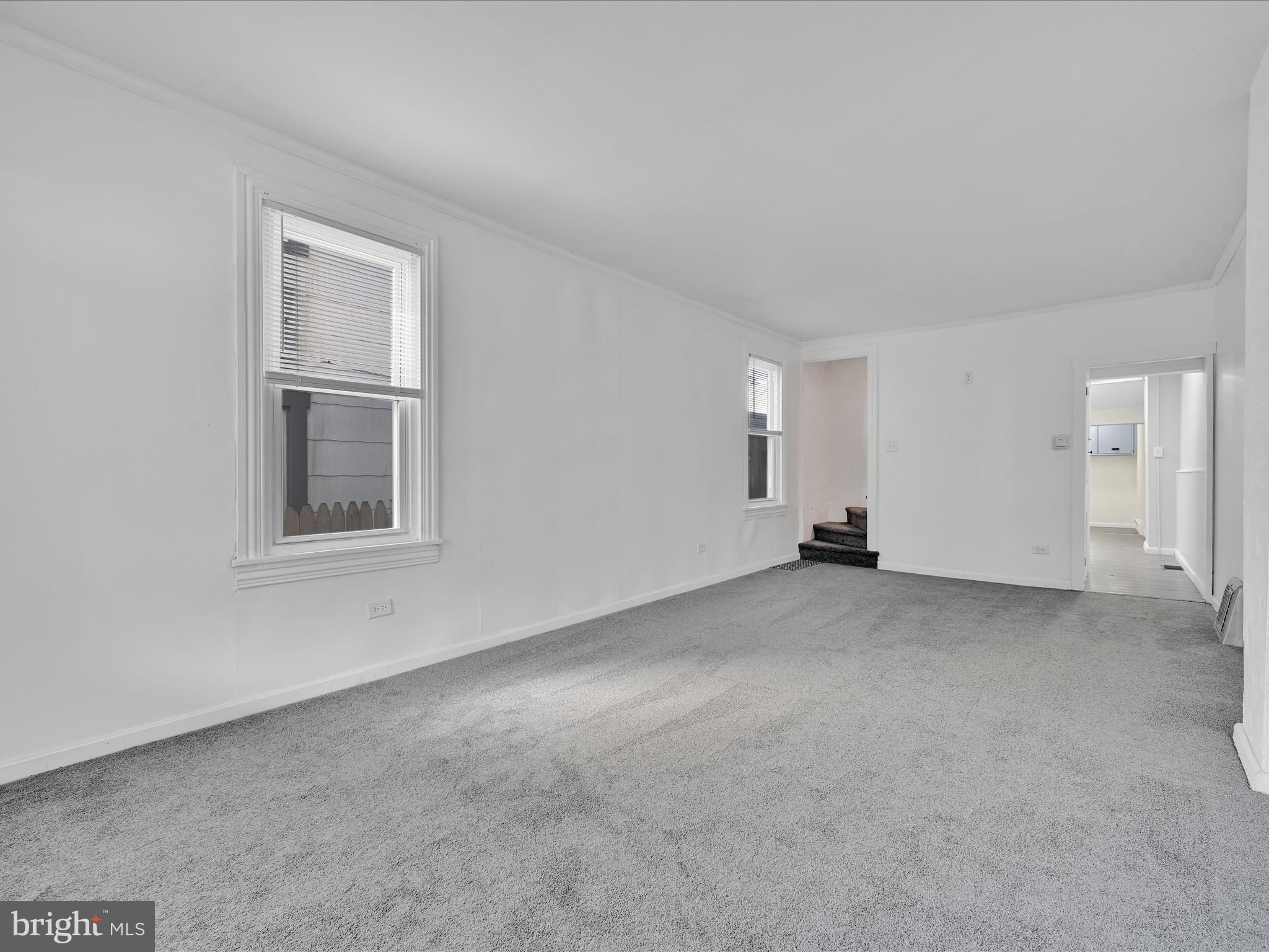 1253 Green Street Reading, PA 19604 - Photo 4 of 26 a view of empty room with windows