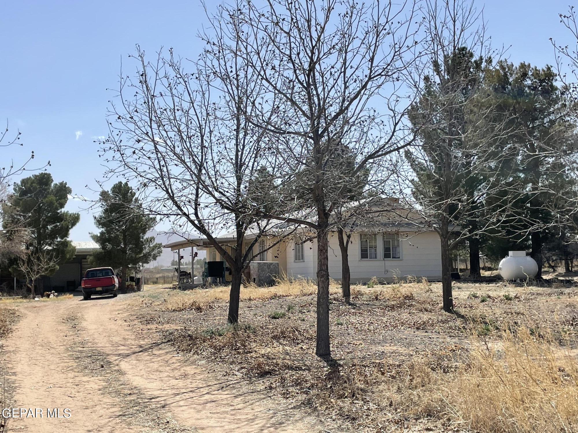 2695 Redstone Street Chaparral, NM 88081 - Photo 15 of 33 a view of a covered with snow in the yard