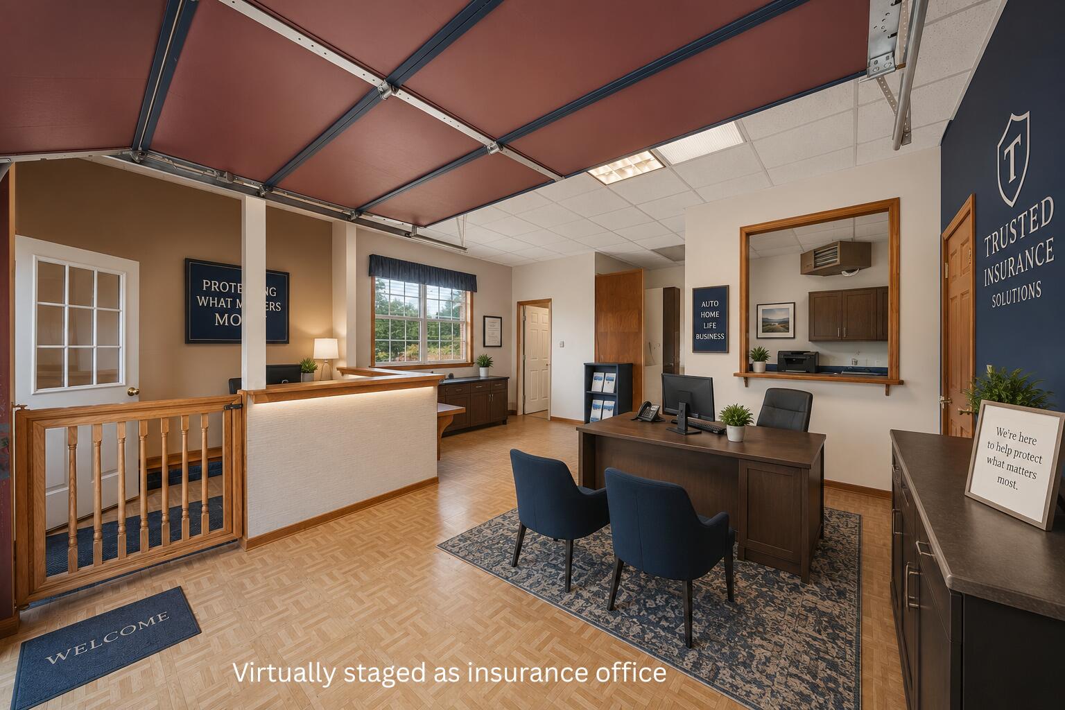13465 Horning Road Brooklyn, MI 49230 - Photo 51 of 71 Virtually staged as insurance office