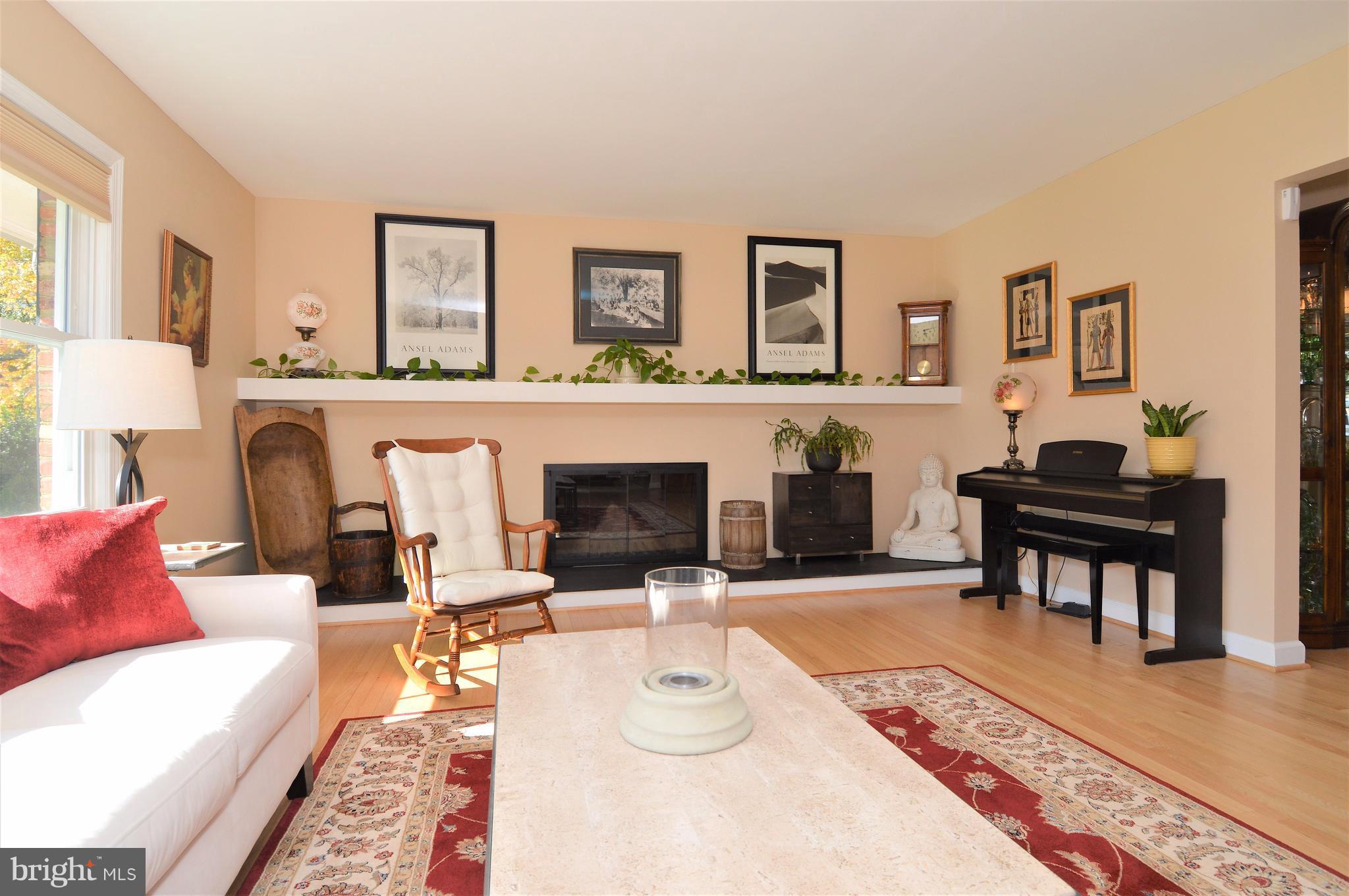 6448 Elmdale Road Alexandria, VA 22312 - Photo 3 of 28 Beautiful Fireplace / Mantel