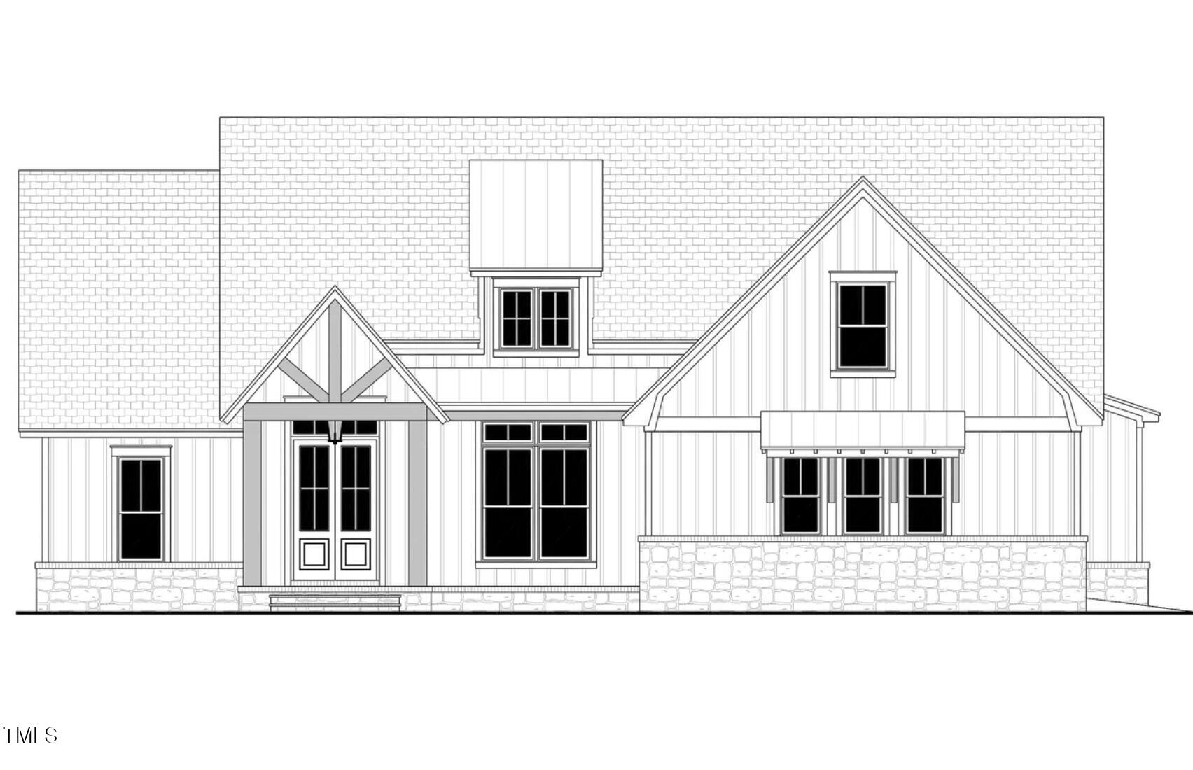 2801 Mt View Church Road Moncure, NC 27559 - Photo 11 of 20 Exterior Rendering 3