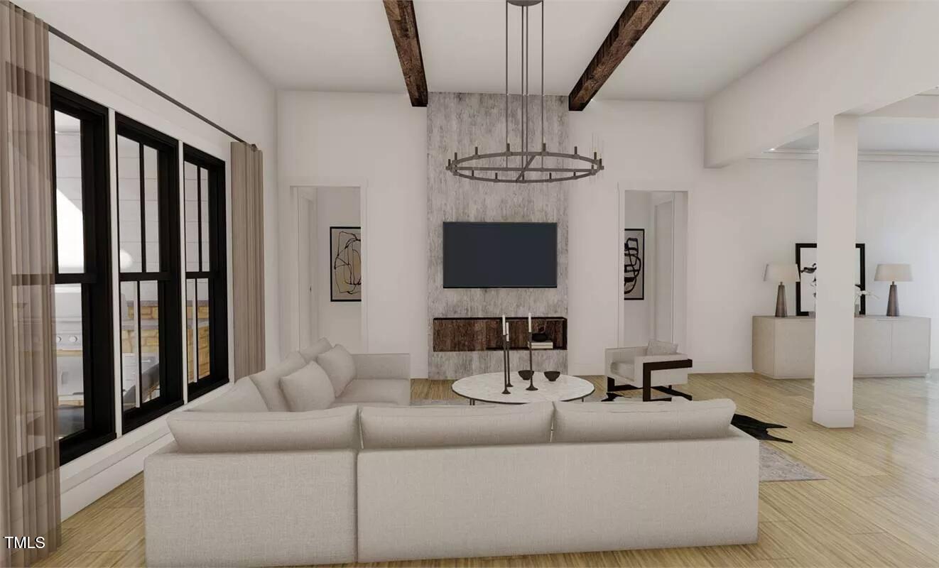 2801 Mt View Church Road Moncure, NC 27559 - Photo 2 of 20 Living Room #2 Rendering