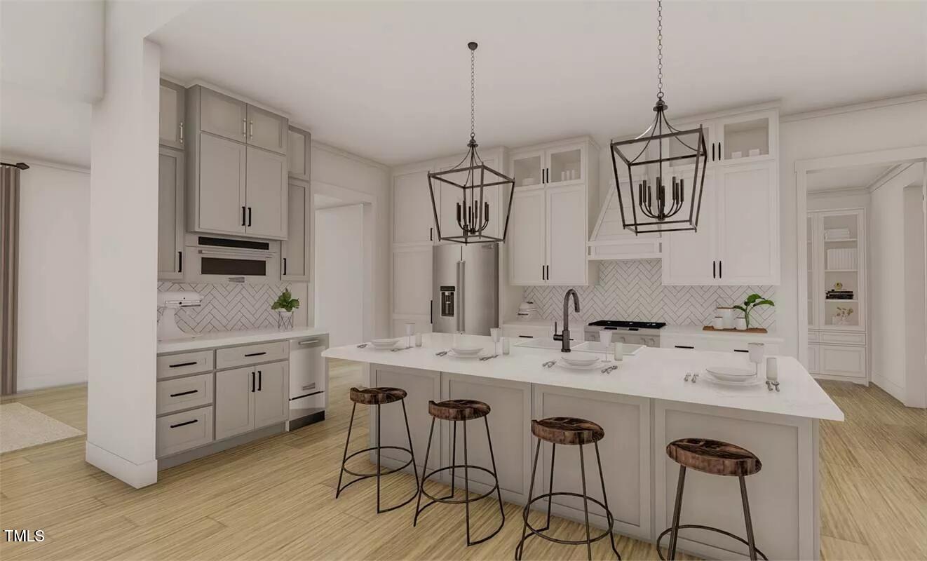 2801 Mt View Church Road Moncure, NC 27559 - Photo 3 of 20 Kitchen Rendering