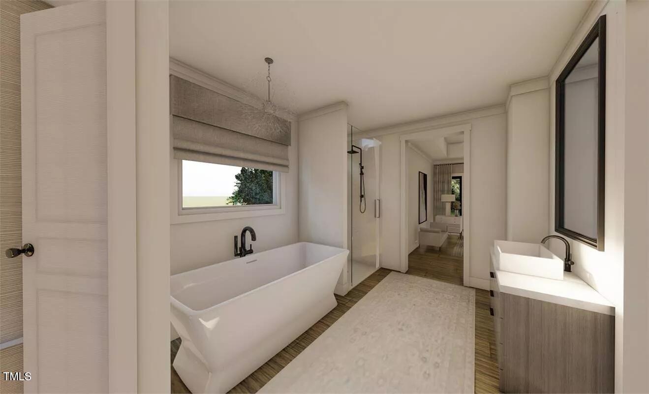 2801 Mt View Church Road Moncure, NC 27559 - Photo 4 of 20 Master Bath Rendering