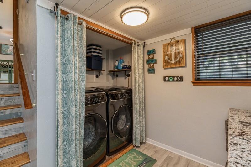 582 Woodlow Road Niceville, FL 32578 - Photo 14 of 30 a view of a storage and utility room with a sink