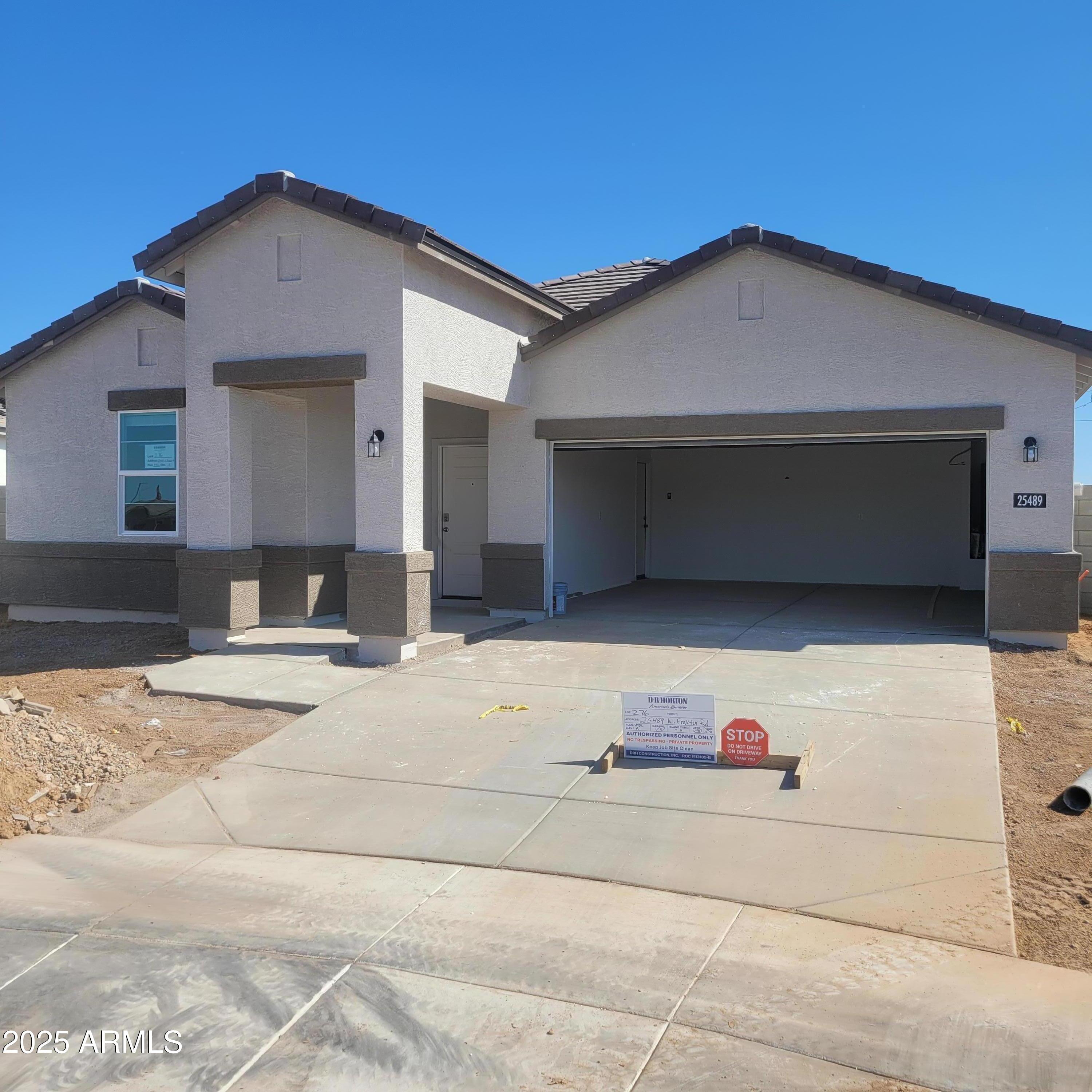 25489 West Fraktur Road Buckeye, AZ 85326 - Photo 1 of 36 LOT 276 FRONT ELEVATION
