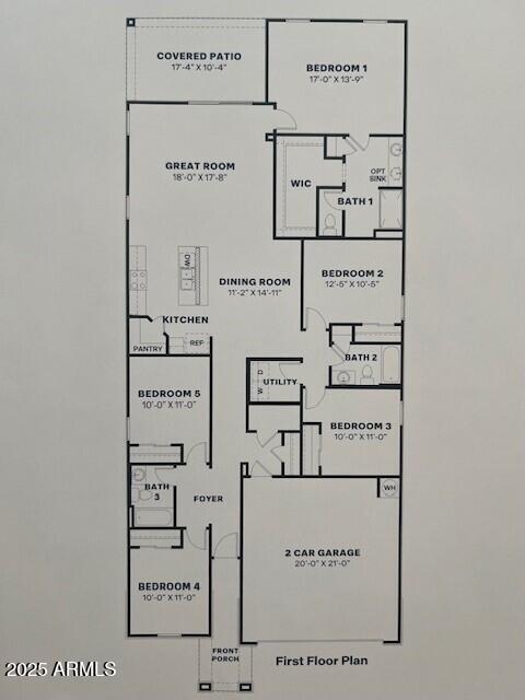 25489 West Fraktur Road Buckeye, AZ 85326 - Photo 36 of 36 Laveen Floorplan