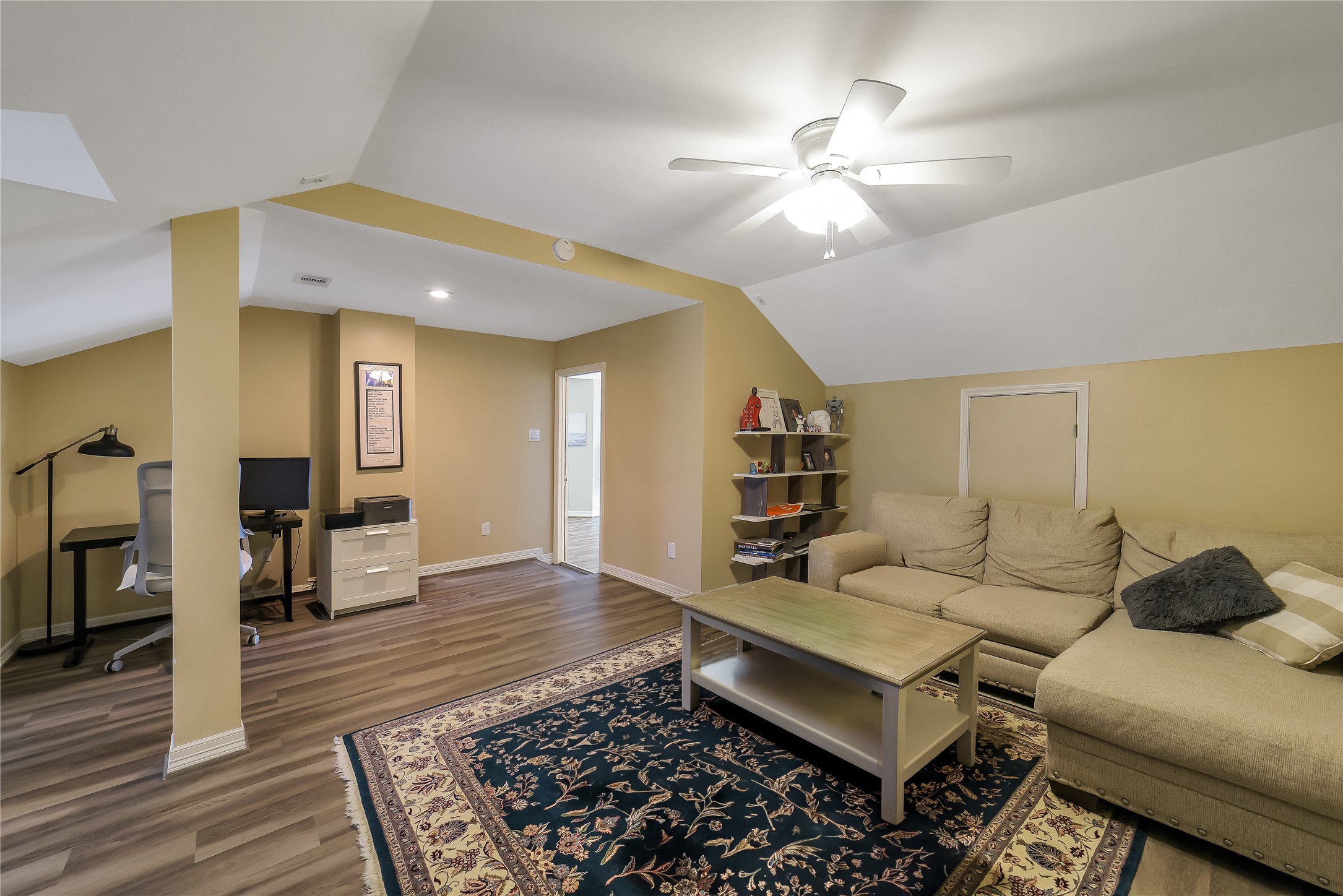 24403 Falcon Point Drive Katy, TX 77494 - Photo 20 of 32 Flex room with plenty of space for a pool table or lounge furniture, currently being used as a entertainment space and study.