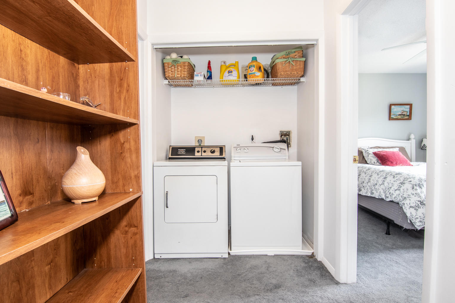 75 Round House Road, Unit 75 Bourne, MA 02532 - Photo 8 of 17 a utility room with dryer and washer