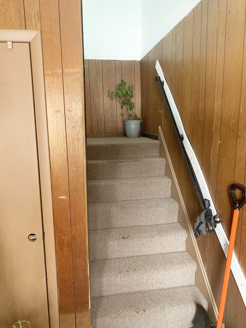 416 South Summit Street, Unit 2 Barrington, IL 60010 - Photo 4 of 13 a view of staircase with white walls and stairs