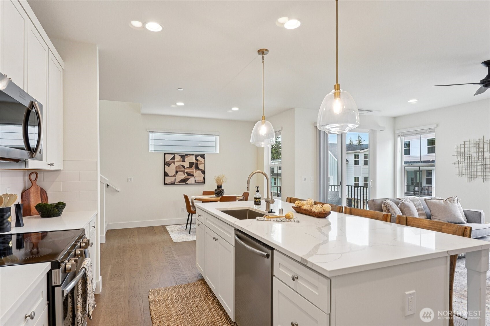 11 160th Place Southeast Bothell, WA 98012 - Photo 10 of 39 a kitchen with a sink appliances and cabinets