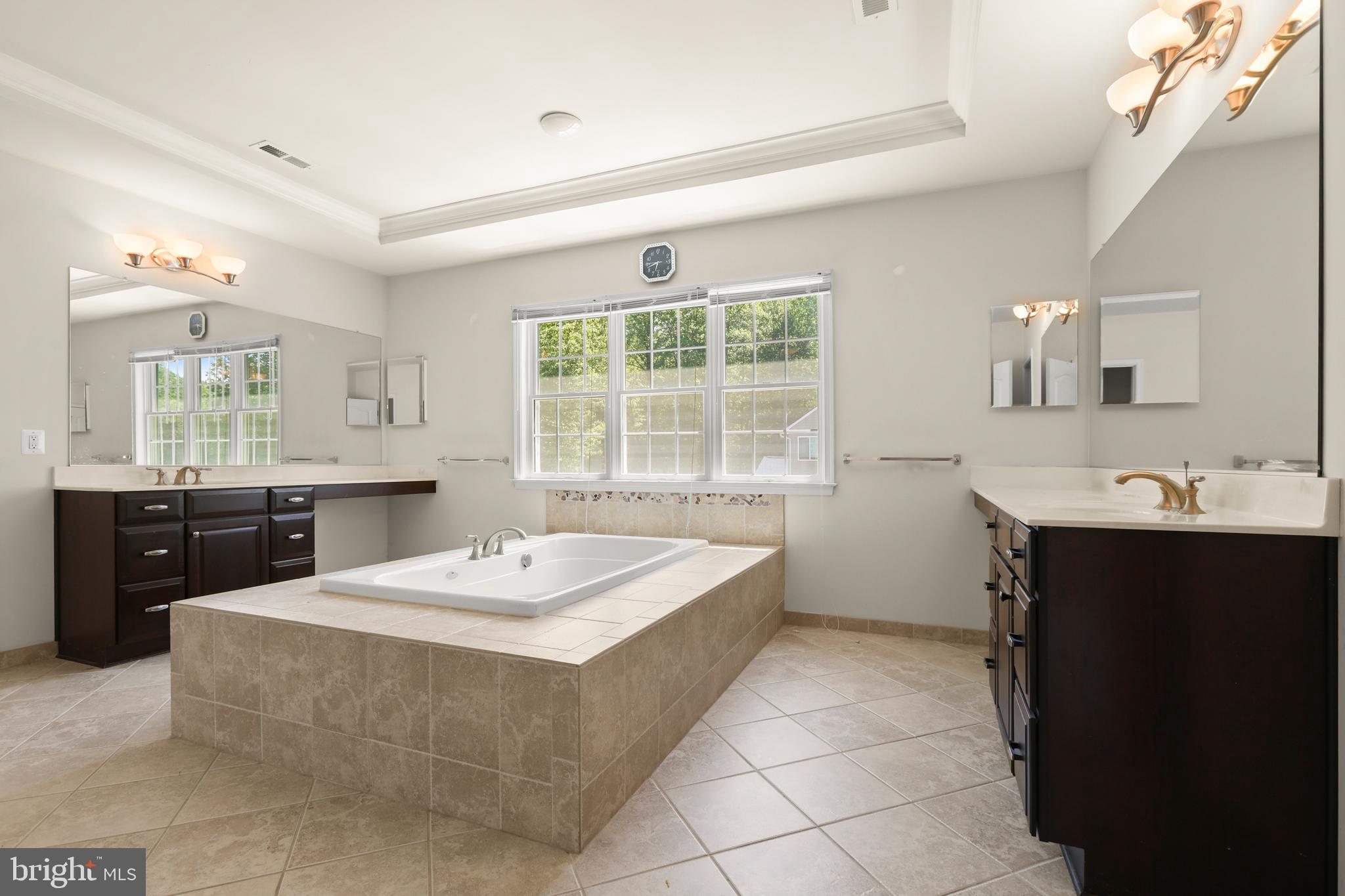 1601 Rushing Stream Court Forest Hill, MD 21050 - Photo 42 of 72 Primary bath with dual vanity with make up areas